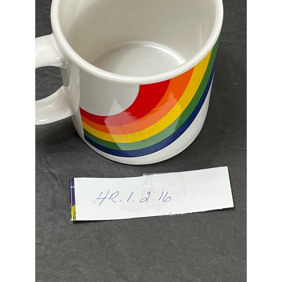 Rainbow Mug Coffee Tea Vintage FTD Pride LGBTQIA - Picture 7 of 7